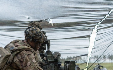 320th Field Artillery Conducts Live Fire During JRTC Rotation
