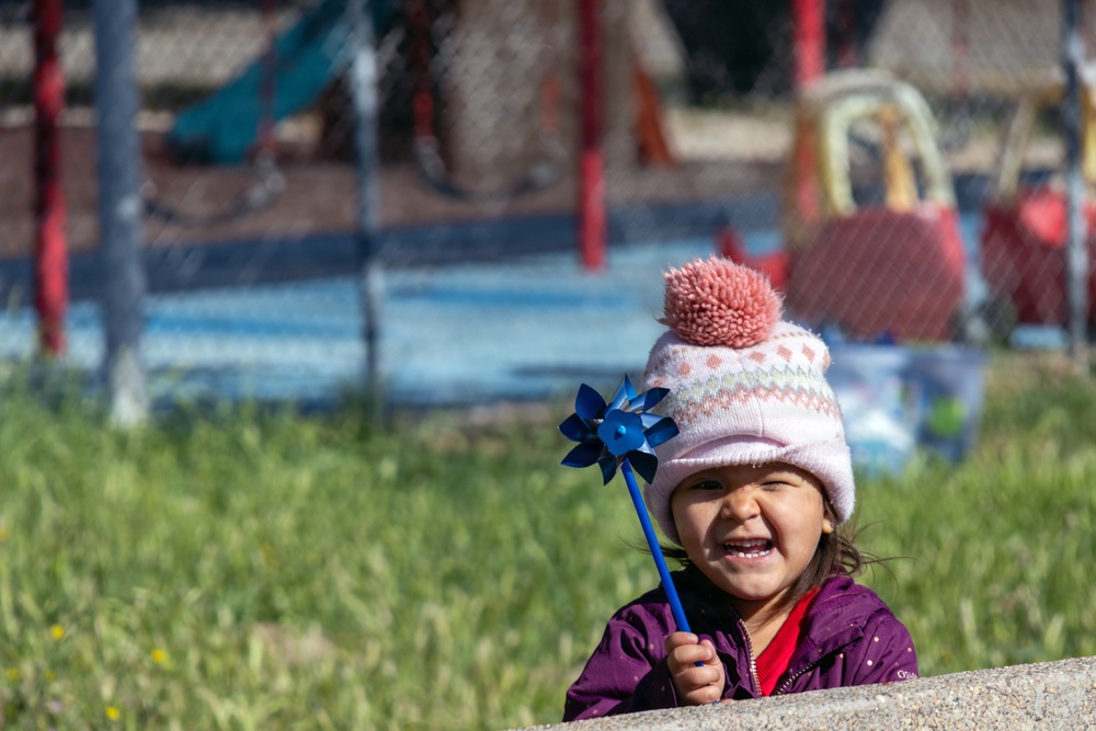 Pin Wheels for Child Abuse Prevention Month