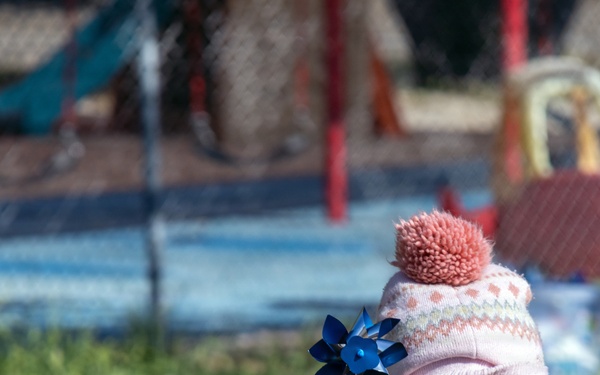 Pin Wheels for Child Abuse Prevention Month