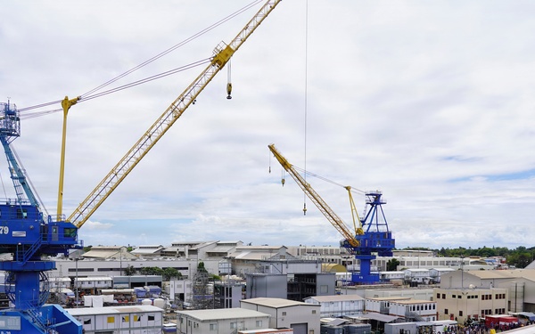 Pearl Harbor Naval Shipyard Undocks USS Colorado