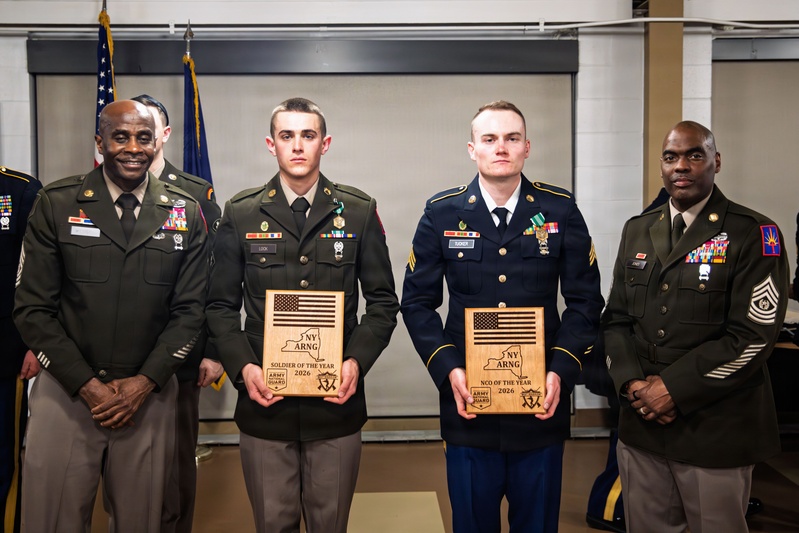 Two 105th MP Company Soldiers win 2026 New York Army Guard Best Warrior Competition