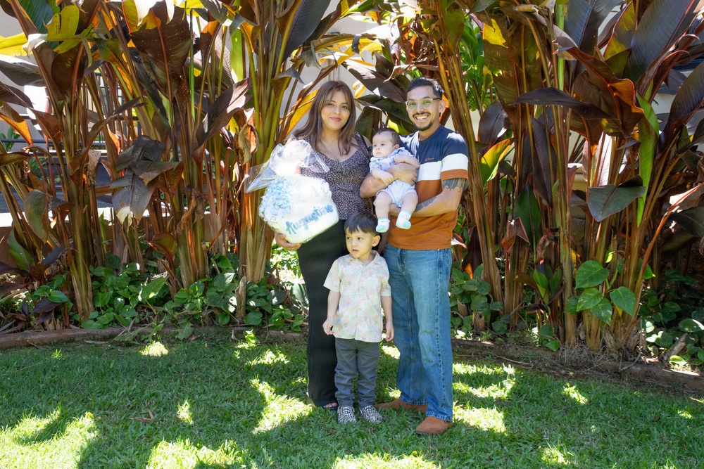 Tripler Army Medical Center celebrates 25th Infantry Division milestone baby