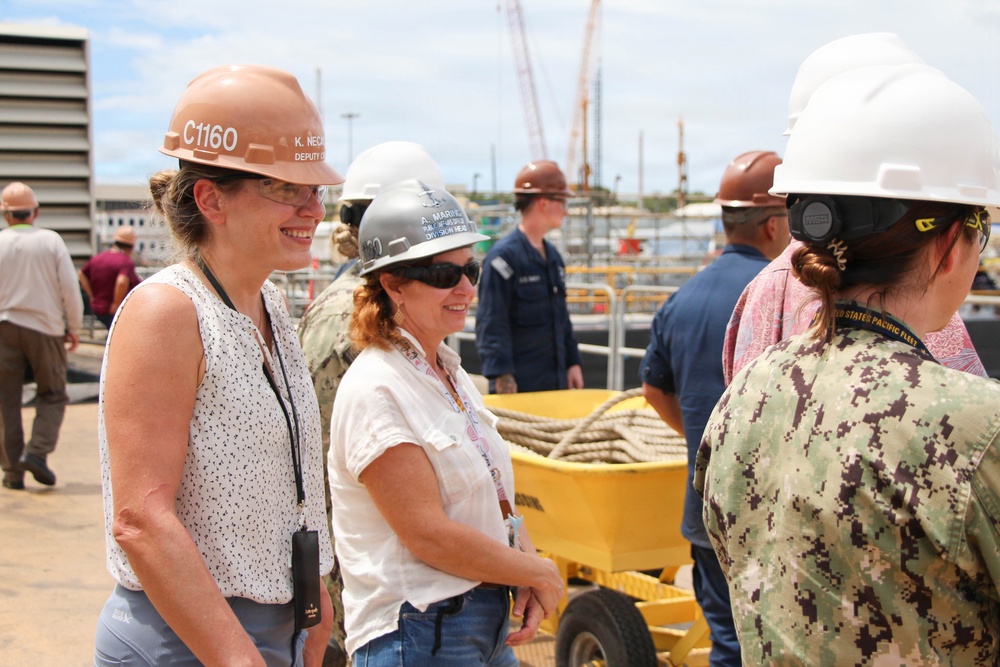 Pearl Harbor Naval Shipyard Undocks USS Colorado