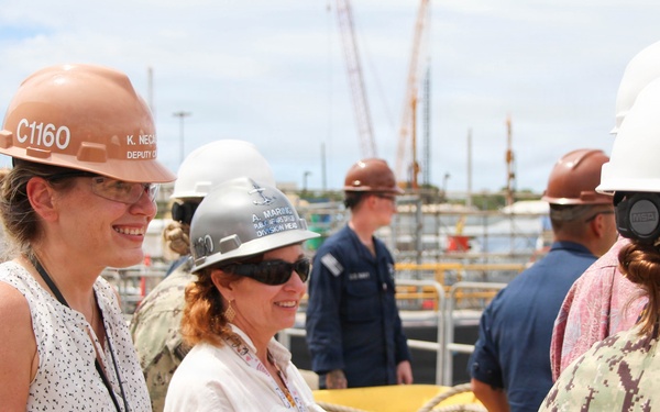 Pearl Harbor Naval Shipyard Undocks USS Colorado