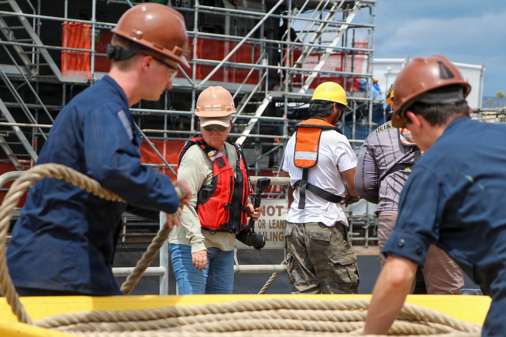 Pearl Harbor Naval Shipyard Undocks USS Colorado
