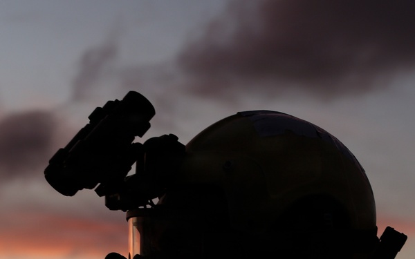 Comstock Conducts Flight Quarters