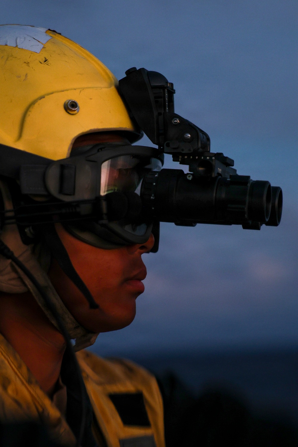 Comstock Conducts Flight Quarters