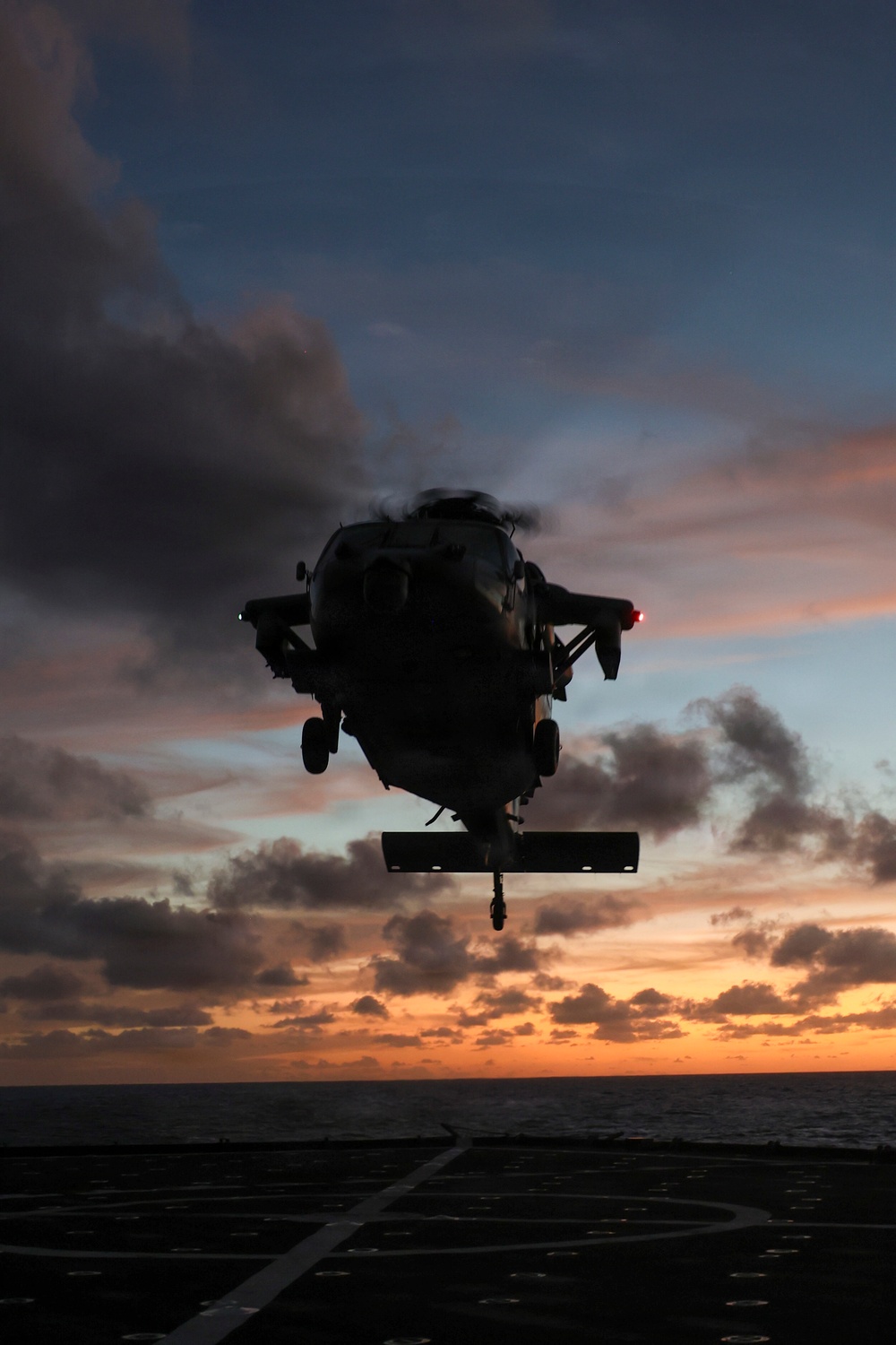 Comstock Conducts Flight Quarters