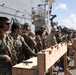 11th MEU Marines Conduct Marksmanship Training Aboard USS Boxer