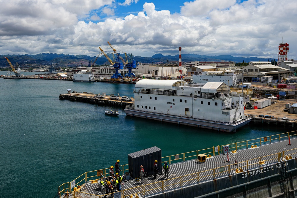 Pearl Harbor Naval Shipyard Undocks USS Colorado