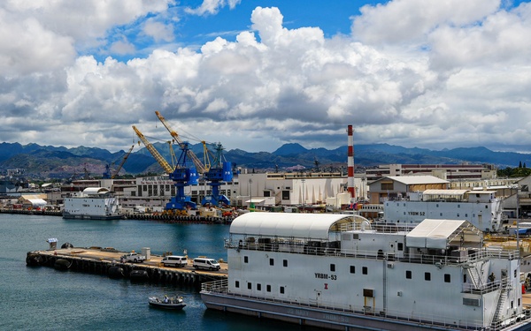 Pearl Harbor Naval Shipyard Undocks USS Colorado
