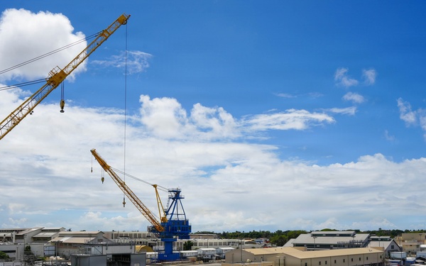 Pearl Harbor Naval Shipyard Undocks USS Colorado