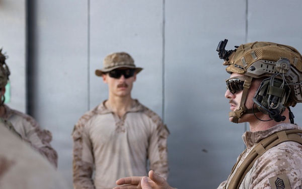 11th MEU Marines Conduct Marksmanship Training Aboard USS Boxer