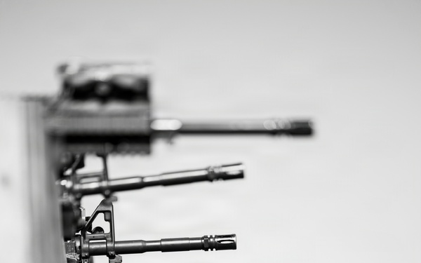 11th MEU Marines Conduct Marksmanship Training Aboard USS Boxer