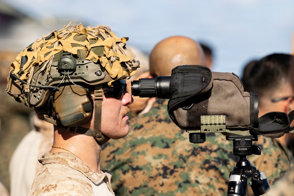 11th MEU Marines Conduct Marksmanship Training Aboard USS Boxer