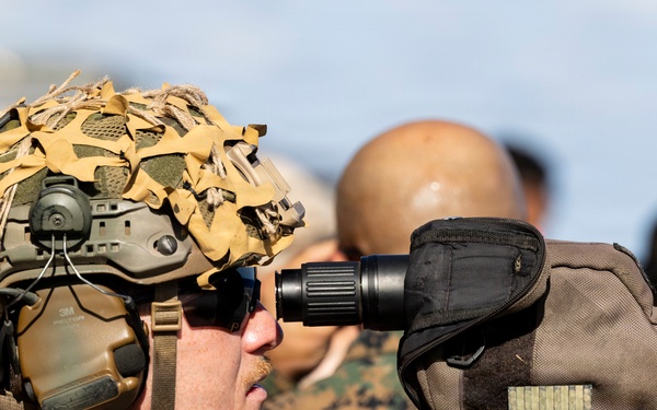 11th MEU Marines Conduct Marksmanship Training Aboard USS Boxer