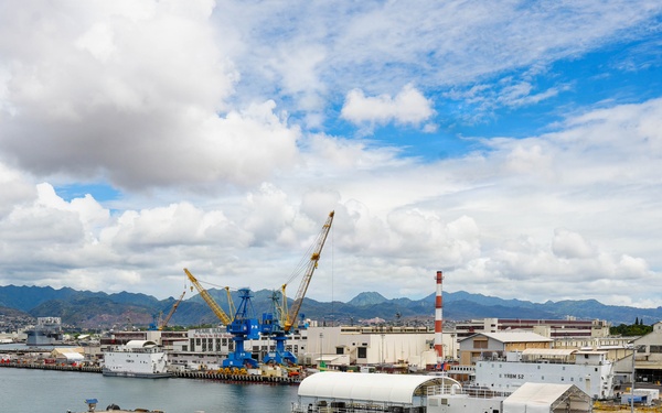 Pearl Harbor Naval Shipyard Undocks USS Colorado