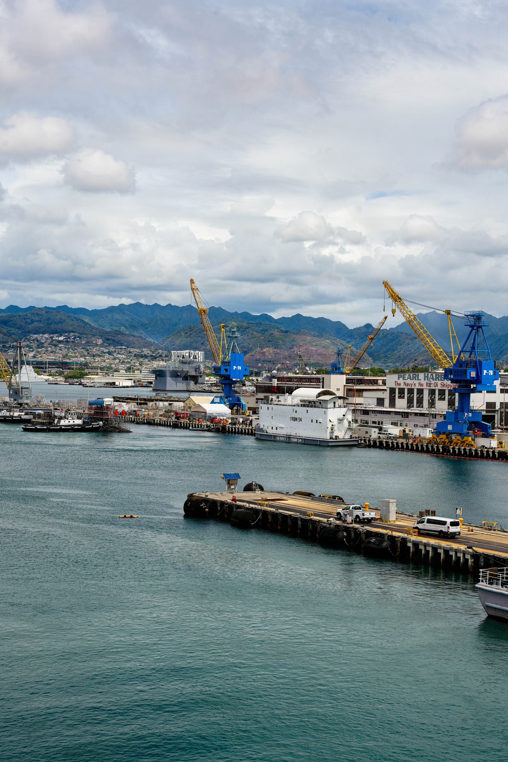 Pearl Harbor Naval Shipyard Undocks USS Colorado