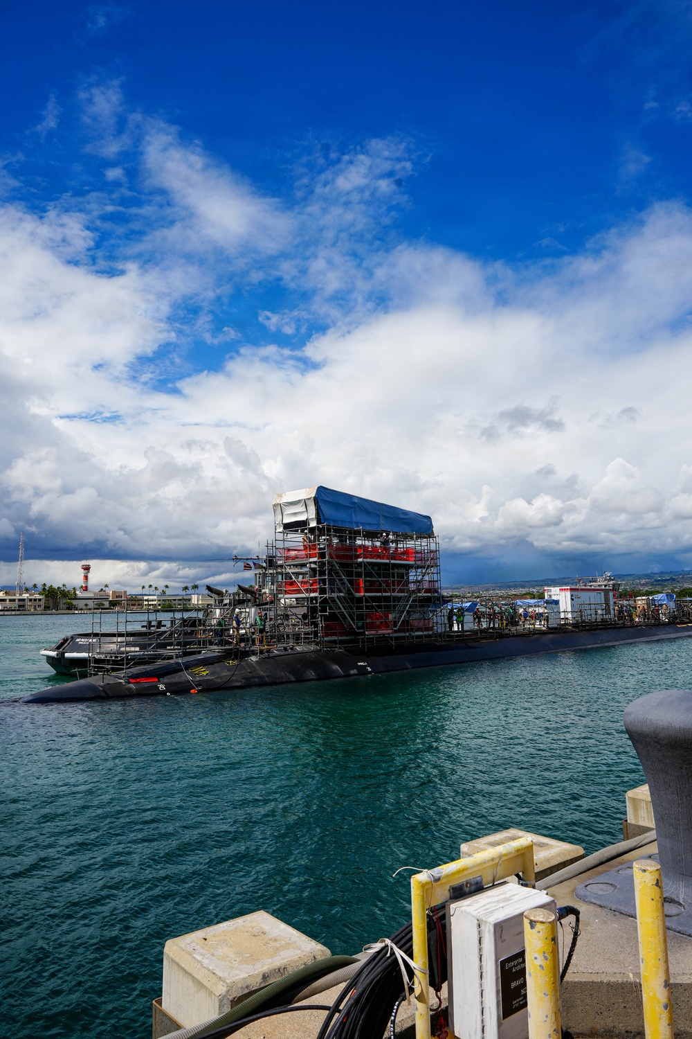 Pearl Harbor Naval Shipyard Undocks USS Colorado