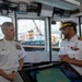 Adm. Steve Koehler, commander, U.S. Pacific Fleet, visits the Sri Lanka Navy's offshore patrol vessel P628