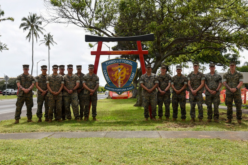 Marines with 3rd Littoral Combat Team win the 3rd Marine Division Squad Competition