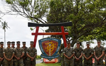 Marines with 3rd Littoral Combat Team win the 3rd Marine Division Squad Competition