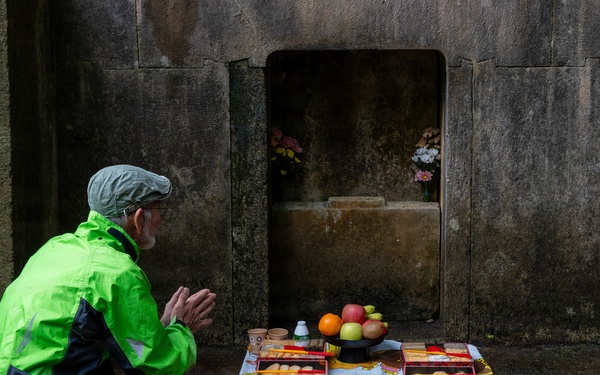 Local community honors ancestors during Shimi at Kadena