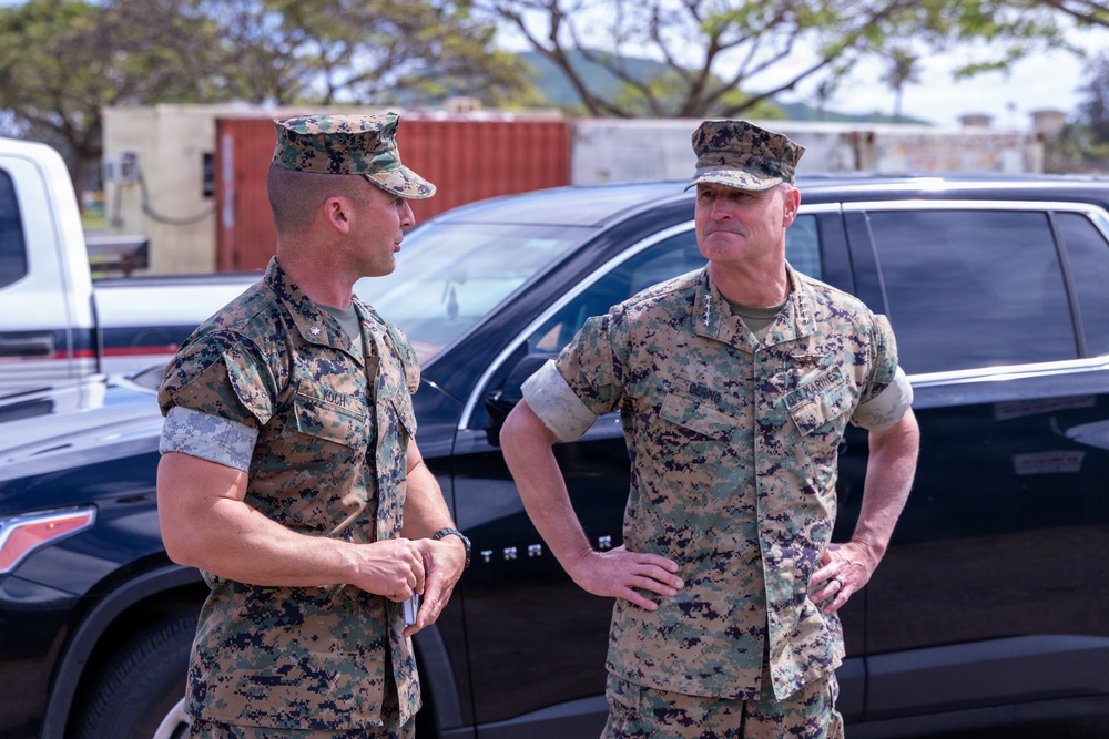 The 38th ACMC Visits Marine Corps Base Hawaii 2026