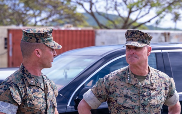 The 38th ACMC Visits Marine Corps Base Hawaii 2026
