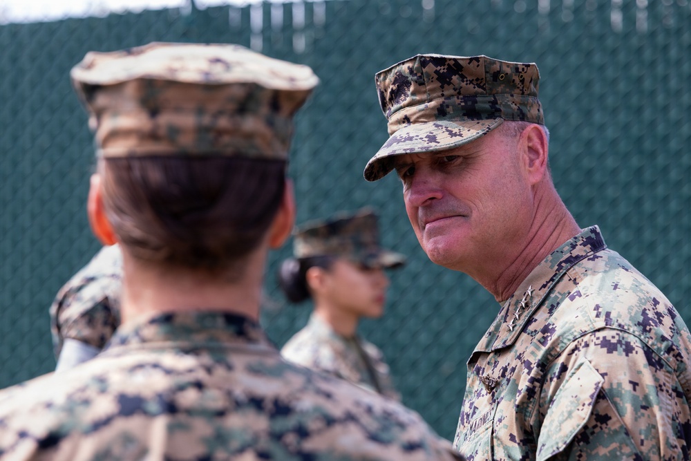 The 38th ACMC Visits Marine Corps Base Hawaii 2026