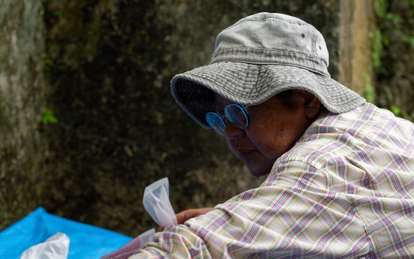Local community honors ancestors during Shimi at Kadena