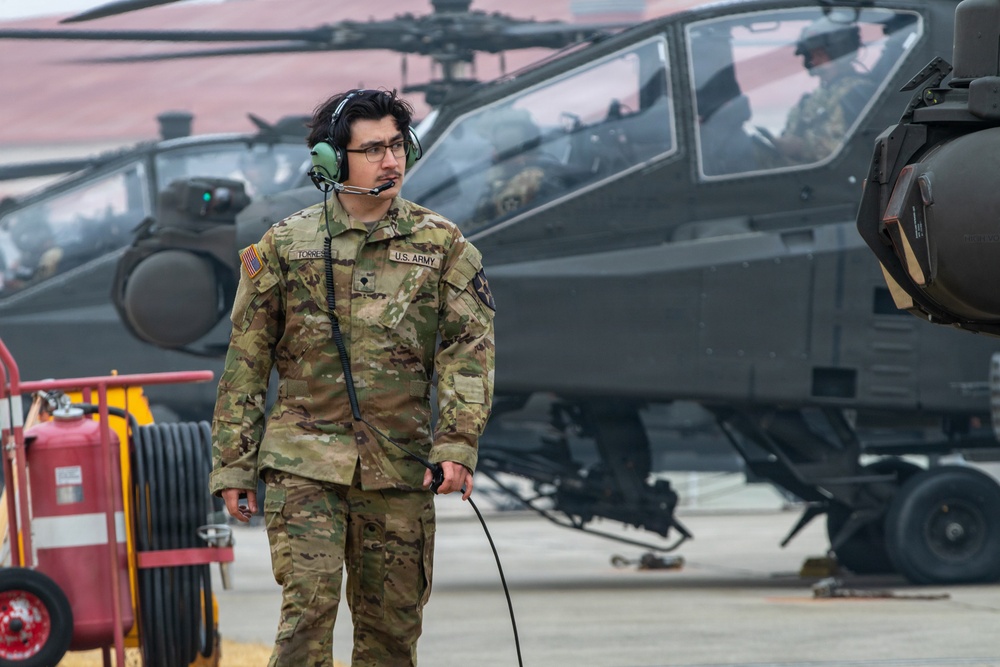 4-2 AB Conducts Pre-Flight Inspections