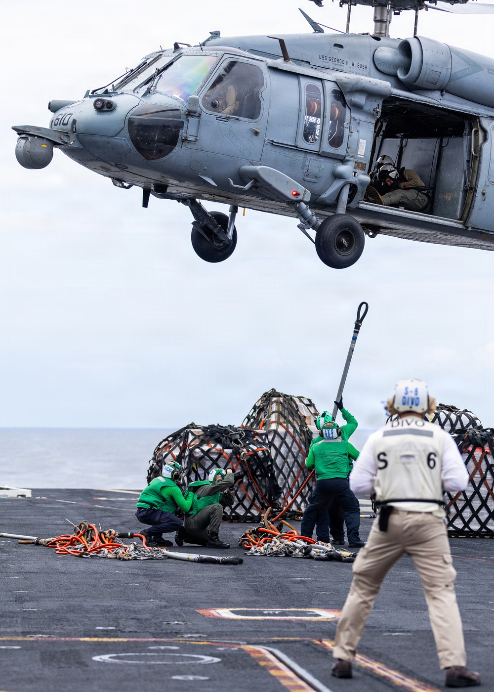 Daily Operations Aboard USS George H.W. Bush (CVN 77)