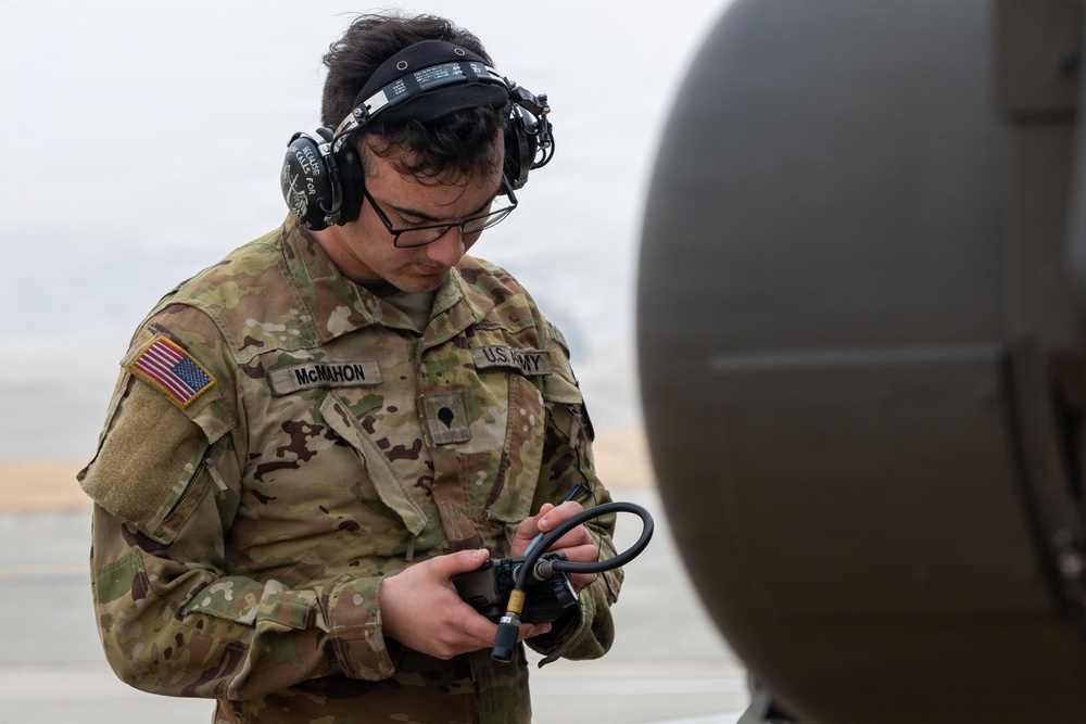 4-2 AB Conducts Pre-Flight Inspections