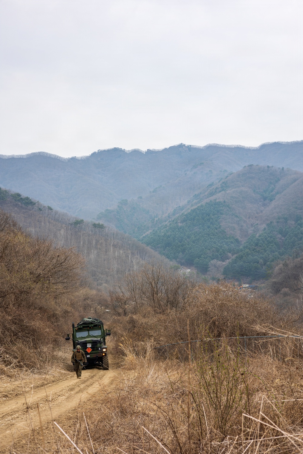 U.S. Marines with 3/12 Conduct HIMARS Live-Fire Range