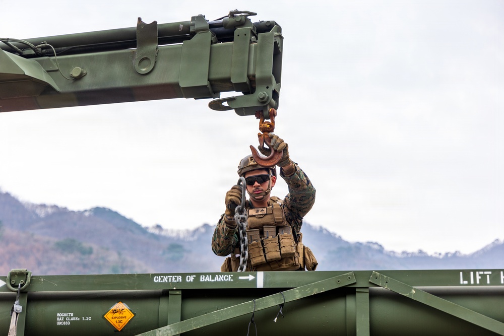 U.S. Marines with 3/12 Conduct HIMARS Live-Fire Range