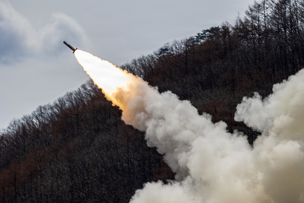 U.S. Marines with 3/12 Conduct HIMARS Live-Fire Range