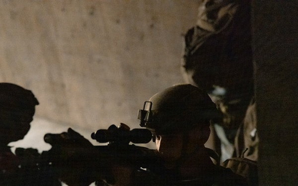 U.S. Marines Conduct Urban Operations Training on Camp Rodriguez