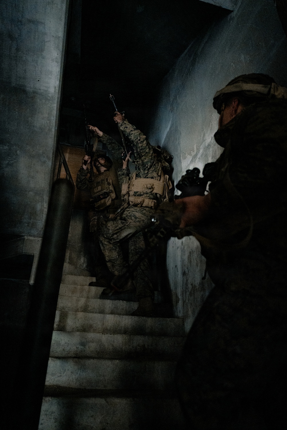 U.S. Marines Conduct Urban Operations Training on Camp Rodriguez