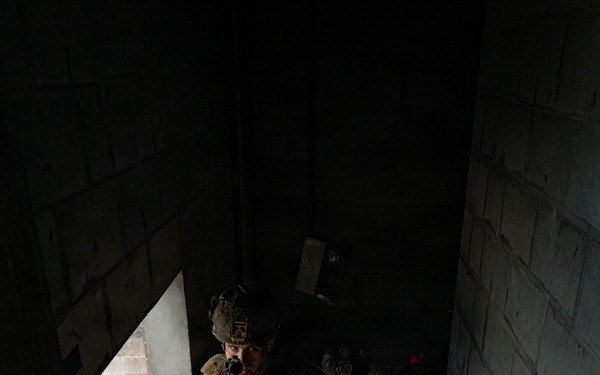 U.S. Marines Conduct Urban Operations Training on Camp Rodriguez