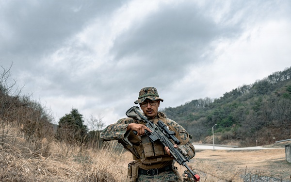 U.S. Marines Conduct Urban Operations Training on Camp Rodriguez