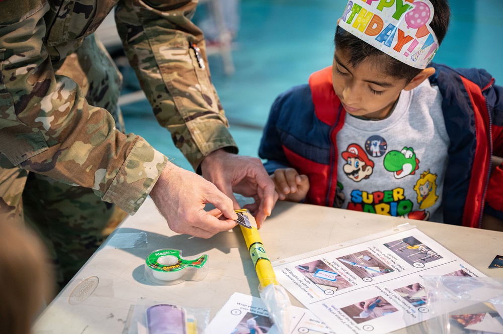 SSC STEM conducts outreach event at Yokota Elementary School
