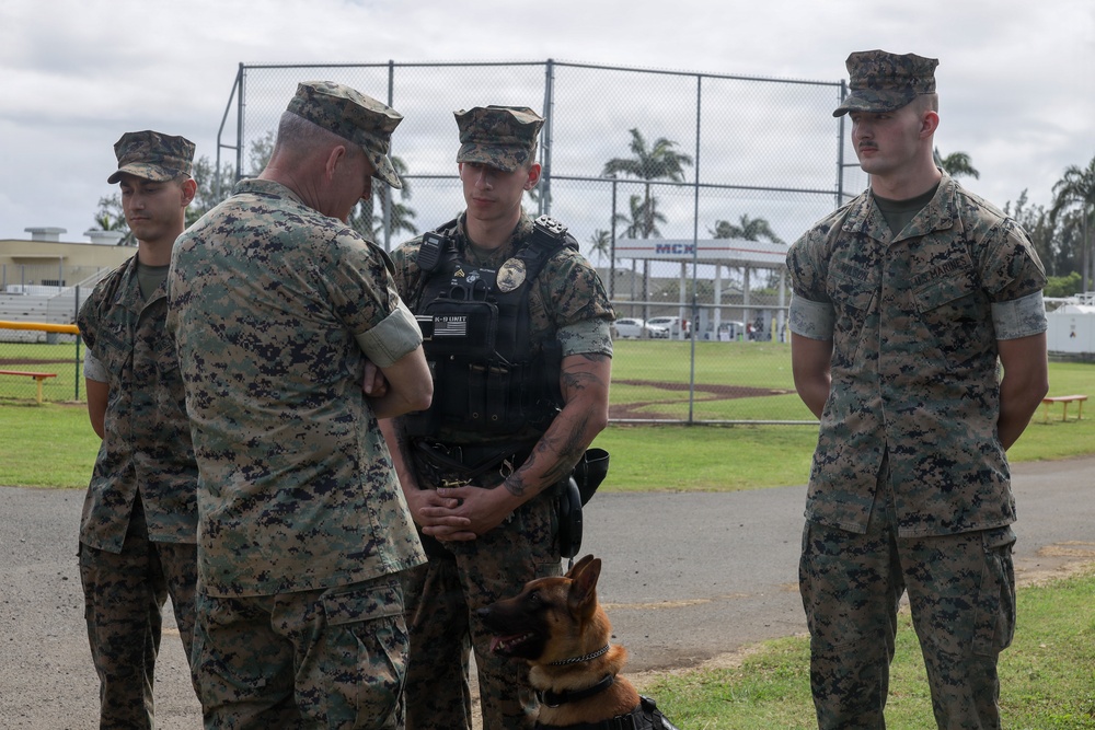 The 38th ACMC Visits Marine Corps Base Hawaii 2026