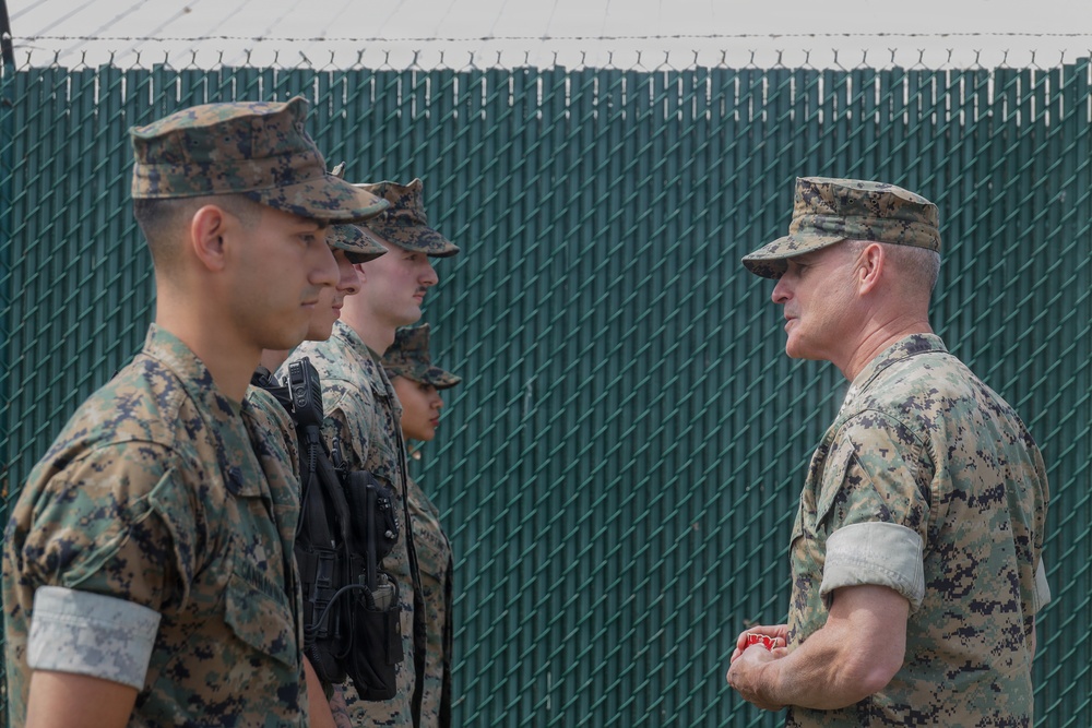 The 38th ACMC Visits Marine Corps Base Hawaii 2026