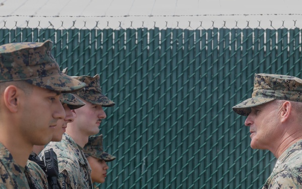 The 38th ACMC Visits Marine Corps Base Hawaii 2026