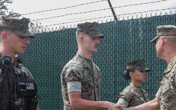 The 38th ACMC Visits Marine Corps Base Hawaii 2026
