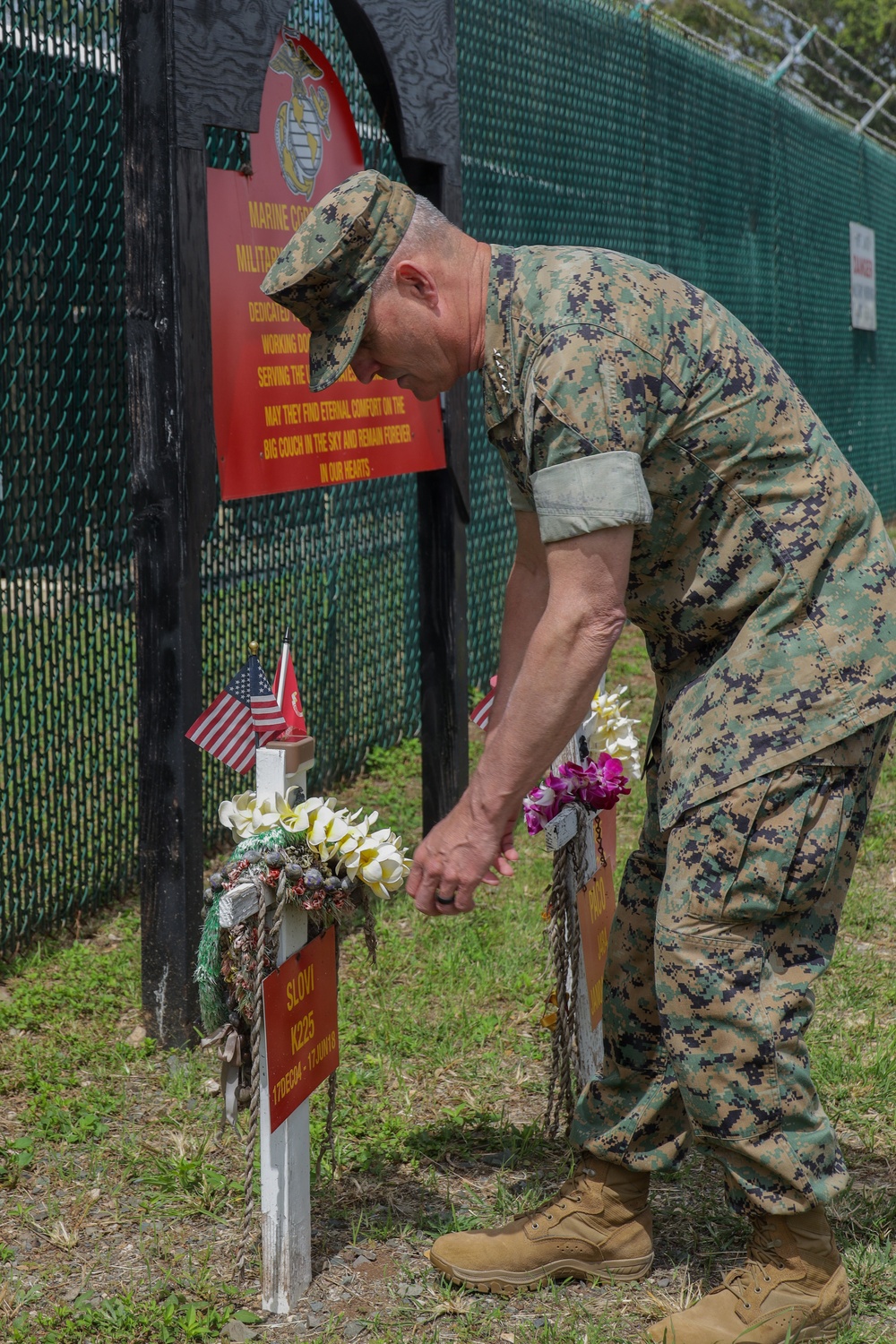 The 38th ACMC Visits Marine Corps Base Hawaii 2026