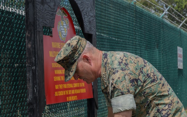 The 38th ACMC Visits Marine Corps Base Hawaii 2026