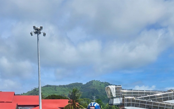 U.S. Coast Guard reunites local family in Weno