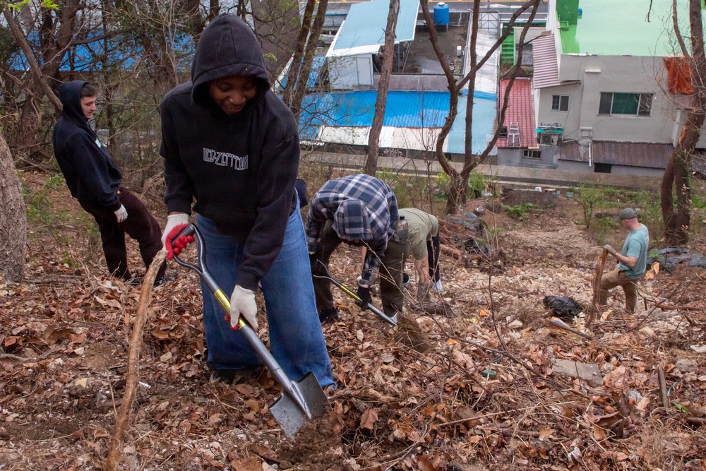 KMEP 26.1: Tree Planting at Sunrin Aeyukwon Children’s Home
